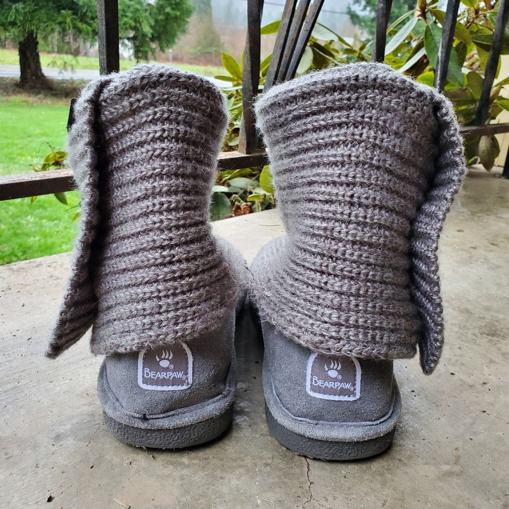 Crochet Bearpaw boots - Picture 3 of 6